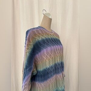 Vintage Gianni Bugli Cable Knit Sweater